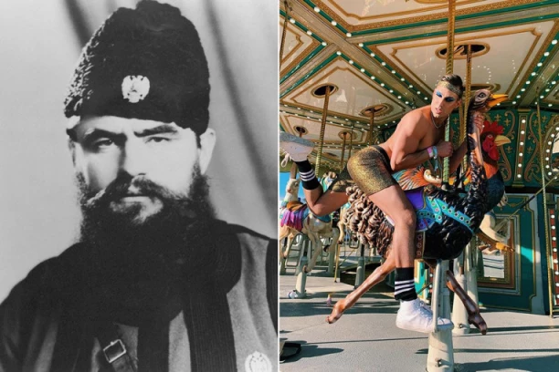 PRADEDA mu nosio KOKARDU na glavi, a on PERIKE i ROGOVE! Pogledajte šljokičavu zadnjicu praunuka čuvenog POPA ĐUJIĆA! Za ne poverovati šta čini po Americi! (FOTO)