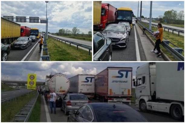 PAKAO NA HORGOŠU, ZAROBLJENE ŽENE S BEBAMA! Kolona duga četiri kilometra, ljudi očajni zbog Mađara! (VIDEO)