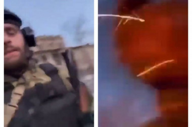 RUSKI VOJNIK DIGNUT U VAZDUH TOKOM UŽIVO PRENOSA! Hvalio se kako ubija Ukrajince, pa nestao u eksploziji! (VIDEO)