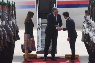 VUČIĆ IZ BERLINA: Važni razgovori o budućnosti Srbije! Boriću se za interese naše zemlje!