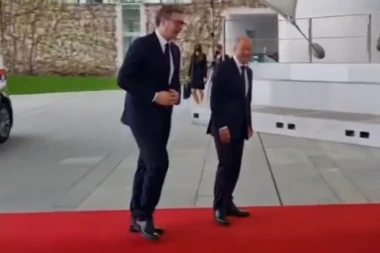 PREDSEDNIK VUČIĆ SE SASTAO SA ŠOLCOM: Razgovor u četiri oka, nakon toga sastanak dve delagacije