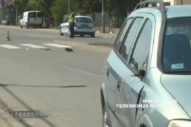 UŽAS U KRUŠEVCU: Automobil udario devojčice dok su prelazile pešački prelaz!
