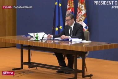 PREDSEDNIK VUČIĆ SE OBRATIO NACIJI: Srbija neće gasiti svoja prijateljstva na istoku, ma koliki bio pritisak sa zapada (VIDEO)