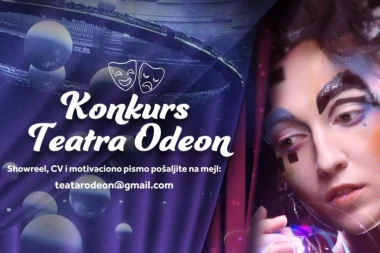UMETNIK MORA BITI STALNO ZAPOSLEN: Teatar Odeon objavljuje konkurs za više od 100 umetnika