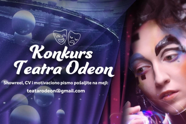 UMETNIK MORA BITI STALNO ZAPOSLEN: Teatar Odeon objavljuje konkurs za više od 100 umetnika