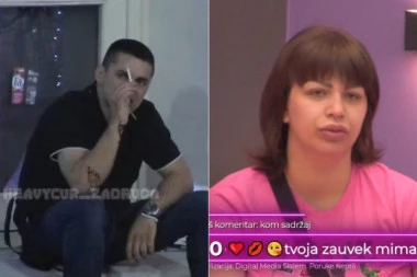 STRAŠNO: Miljana se plaši da će je Bebia IZBOSTI NOŽEM, a on se ISEKAO: Ova zadrugarka mu je previjala rane (VIDEO)