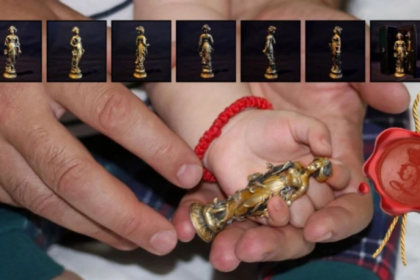 EKSKLUZIVNO: Figuru optočenu dijamantima i dragim kamenjem POKLONIO muzeju - Kraljica Draga po DRUGI PUT MEĐU SRBIMA! (JEDINSTVENE FOTOGRAFIJE)