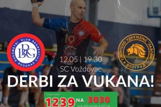 DERBI ZA VUKANA! Fenomenalna misija rukometaša Rekreativa i Lavova: DOĐI I BUDI HUMAN!