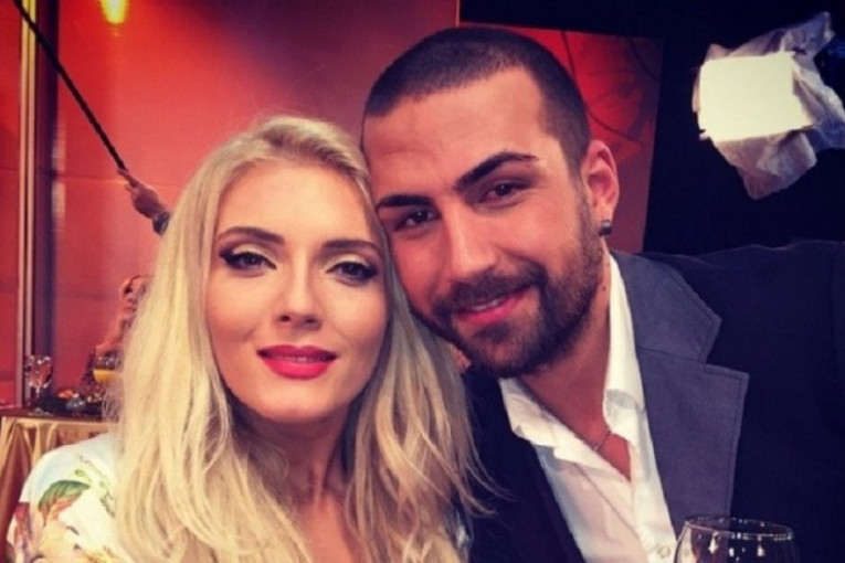 Nikolina Kovač i Saša Kapor na snimanju