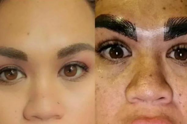 DALA 330 EVRA DA SE NAGRDI: Žena htela da uradi korekciju obrva ni sanjala nije da će izgledati kao iz HOROR filmova