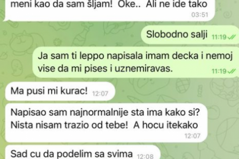 Dušica Grabović prepiska sa bivšim dečkom