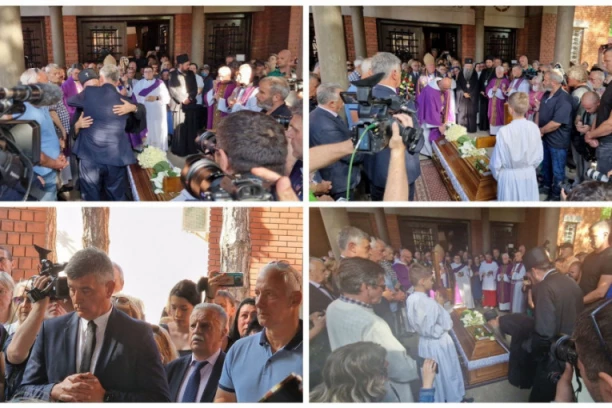 POSLEDNJI ISPRAĆAJ MATEJA PERIŠA! Nenad Periš izneo sanduk sa telom u portu! (VIDEO)