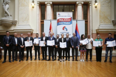 Dodela najvećeg društveno sportskog priznanja u Srbiji Majske nagrade održana je u Domu narodne Skupštine Republike Srbije!