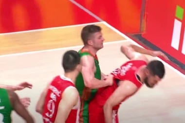 SRAMNO PONAŠANJE SLOVENAČKOG KOŠARKAŠA U PIONIRU:  KAVGADŽIJA Murić bi da deli PRAVDU!