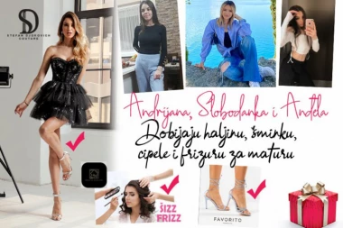 MATURANTKINJE SREĆNE REPUBLIKE: Anđela, Slobodanka i Andrijana će da blistaju za matursko veče