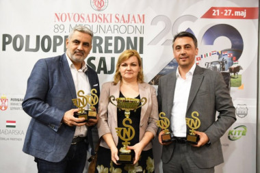 Prestižne nagrade za MK Group na Novosadskom sajmu poljoprivrede: Proizvodi Carnex i Flora portfolija dobitnici čak 46 priznanja