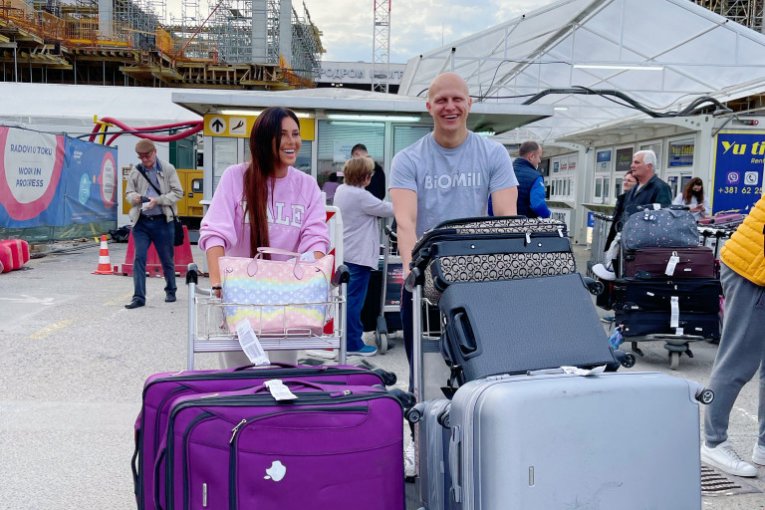 Stanija Dobrojvić sa bratom Sanijem Dobrojevićem