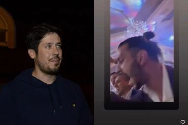 ZVEZDAŠI SLAVE UZ NIKOLU ROKVIĆA: Aleksandar Dragović nikad veseliji, folk pevač doveo ATMOSFERU DO USIJANJA!