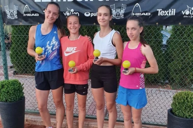 NA NJIMA ĆE SRPSKI TENIS BAZIRATI SVOJU BUDUĆNOST: Njih dvoje su postali nacionalni šampioni u konkurenciji do 14 godina! (FOTO)