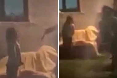 JEZIV SNIMAK "ISTERIVANJA ĐAVOLA"! Žena viče na dete i ispušta krike, ono sve vreme plače! Oglasio se CZSR! (UZNEMIRUJUĆI VIDEO)