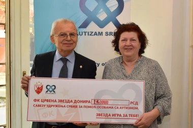 Zvezda igrala i skupila 2.279.100 dinara za ugrožene