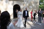 BLISTALI! Oženio se odbojkaš Aleksandar Atanasijević, supruga Bugarka sijala u beloj venčanici (FOTO)