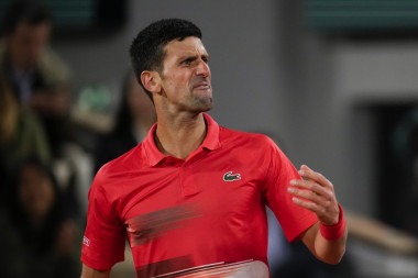 Novak is angry!