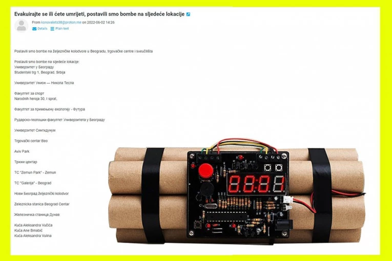 VUČIĆU PRETE BOMBOM! Jeziv mejl stigao u redakciju Republike: EVAKUIŠITE SE ILI ĆETE UMRETI!