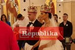 EKSKLUZIVAN SNIMAK Kaće Grujić i Gobelje u kripti: Zavirite na intimno venčanje, kuma Andreana napravila PROBLEM! (VIDEO)