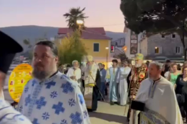 SPASOVDAN OBELEŽEN U CRNOJ GORI: Litija od Herceg Novog do Igala (VIDEO)