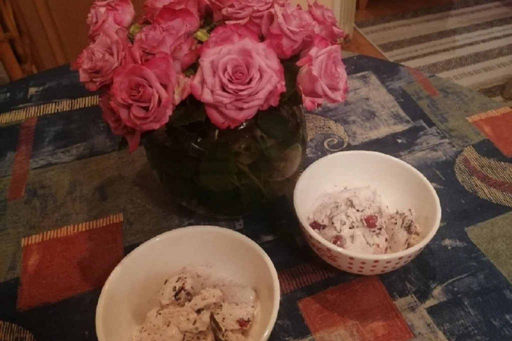 Voćni sladoled sa prelivom od KARAMELE! Recept za brzu i laganu poslastica za letnje dane!