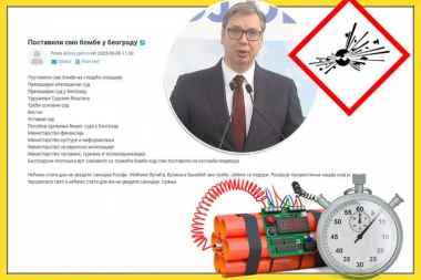 UBIĆEMO, VUČIĆA, VULINA I BRNABIĆKU! Stigao nam mejl sa jezivim pretnjama: Nećemo stati, bombe će BRZO EKSPLODIRATI!