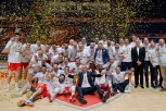 Crvena zvezda je ŠAMPION ABA lige! Crveno-beli posle tri i po sata DRAME srušili Partizan! (VIDEO)