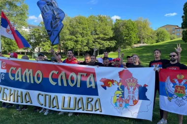 Sve je spremno: Srbija će imati veliku podršku u Stokholmu! (FOTO, VIDEO)