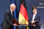 Brnabić i Šib potpisali sporazum: Saradnja Srbije i Nemačke na višem nivou, stvaraju se osnovi za još uspešnije partnerstvo! (FOTO)