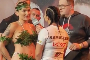 Na merenju skoro potpuno gola: Poljakinja Eva poput imenjakinje iz Biblije ZALUDELA planetu - ŠOK je blaga reč! (VIDEO)