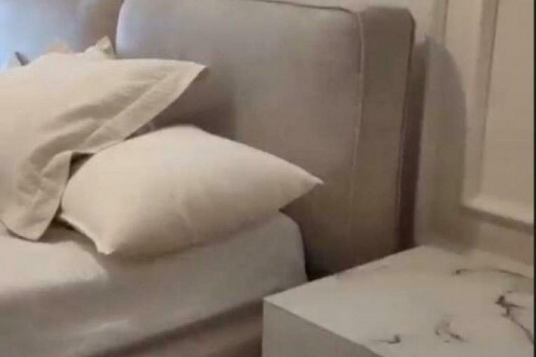 Nataša Bekvalac pokazala spavaću sobu