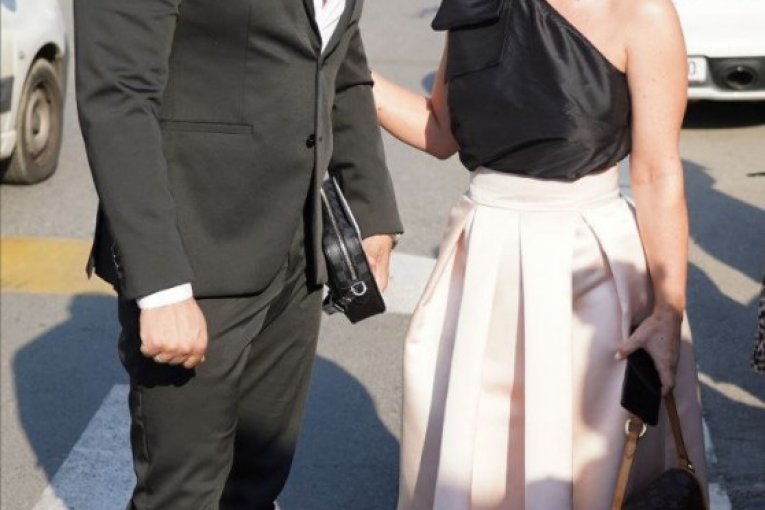 Slađa Alegro sa suprugom