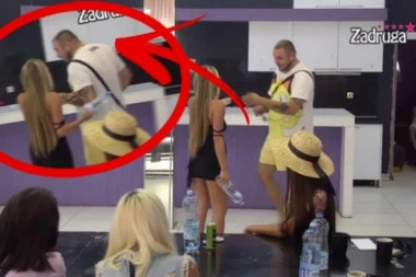 Dalili ponovo zafalilo KADRA, pa napala Cara: Drama u Zadruzi, Dragojevićki popustile kočnice, pa počela da juri Filipa po kući! (VIDEO)