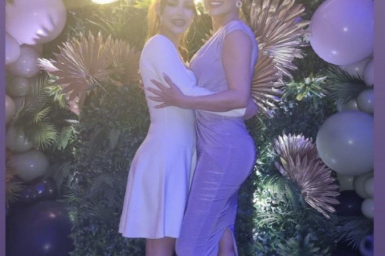 Ceca Ražnatović i Aleksandra Mladenović