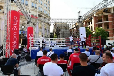 LOZNICA U FINALU: Fantastičan boks u Skoplju, srpski klub srušio Zagreb u polufinalu Regionalne lige! (FOTO)