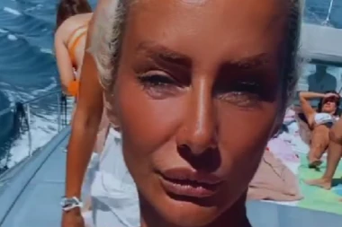 LUDA ŽURKA NA BRODU: Milica Dabović "zapalila" Instagram objavama sa primorja - izgleda BRUTALNO, a provodi se FENOMENALNO!