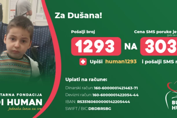 ZA DUŠANA! Porodica je njegovo lečenje finansirala sama, ali im je sada potrebna naša POMOĆ!