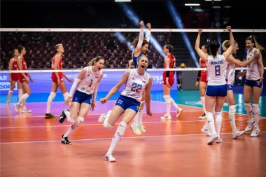Odbojkašice slavile posle preokreta: Srbija srušila velikog favorita!