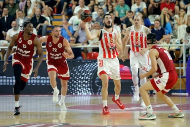 ZVEZDA 007! Crveno-beli savladali FMP Meridian, odbranili titulu šampiona Srbije i prestigli Partizan!