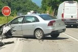 PRETICAO PA NALETEO NA ŠLEPER: Teška nesreća kod Nove Varoši (FOTO)