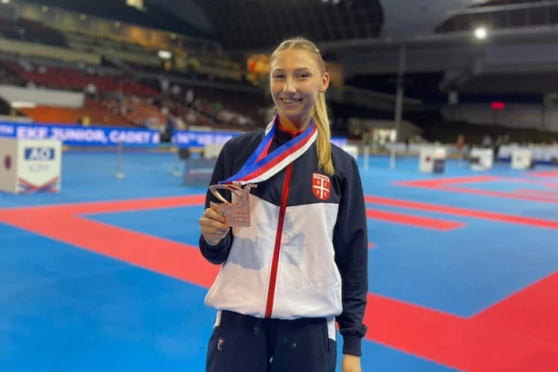 Četiri medalje za Srbiju na Evropskom šampionatu u karateu: Grčić bronzana