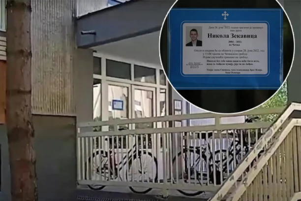 BIĆE SAHRANJENI NA VIDOVDAN! Muk ispred zgrade poginulih mladića u Čačku! Bez tebe više ništa neće biti isto, ti si ANĐEO! (FOTO, VIDEO)