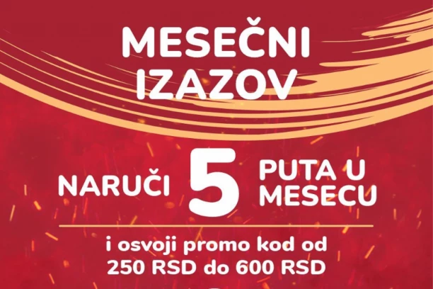 Ne propusti mesečni izazov (challenge) na Mister D aplikaciji!