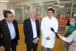 NEMAČKA DELEGACIJA U POSETI UKCS: Doktora Šolca dočekali Lončar i Ašanin
